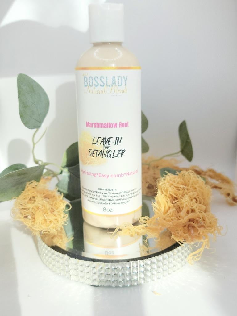 Marshmallow root/ w seamoss Leave in Detangler