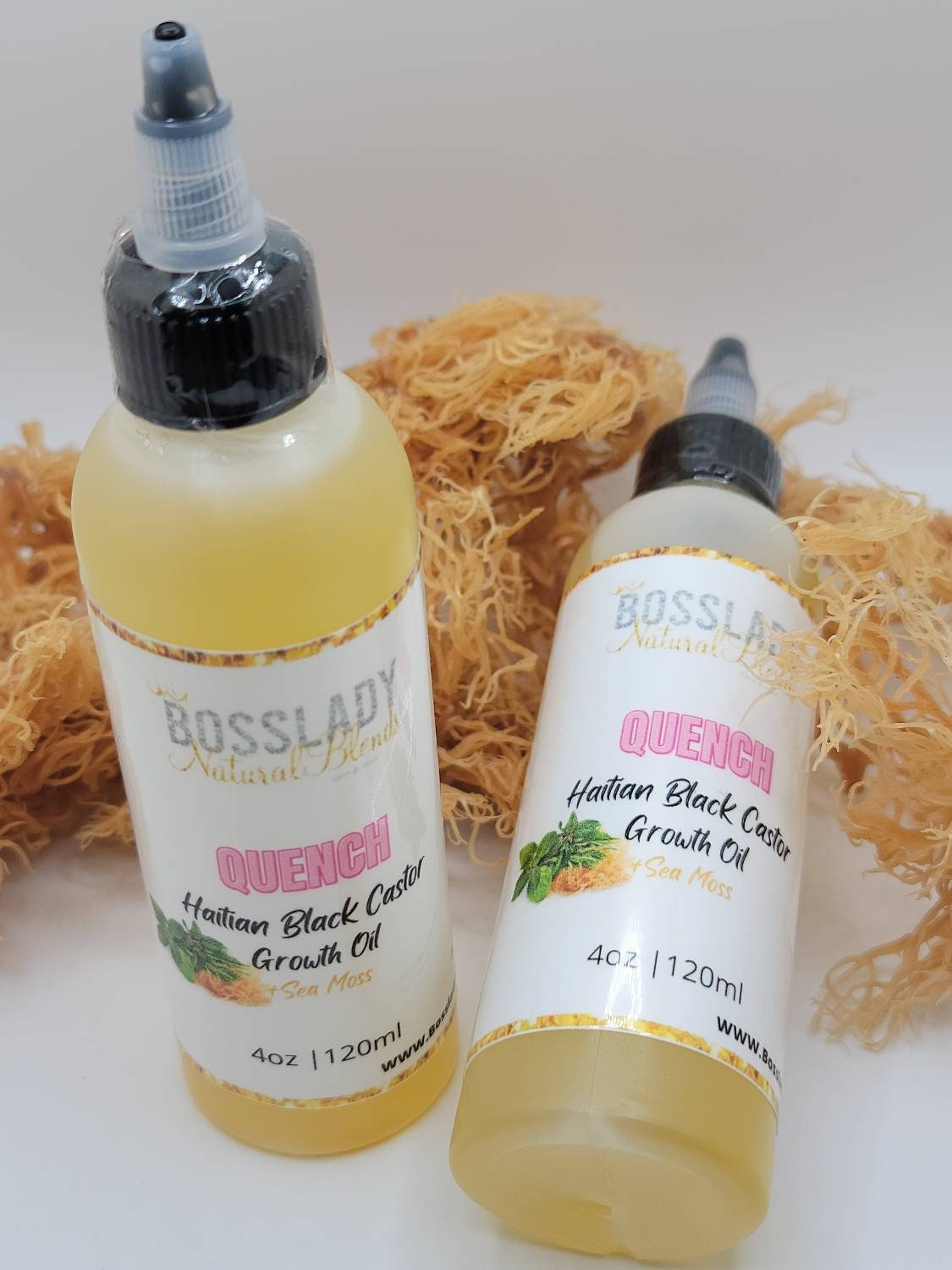 Haitian Black Castor /w Sea Moss Hair Growth oil