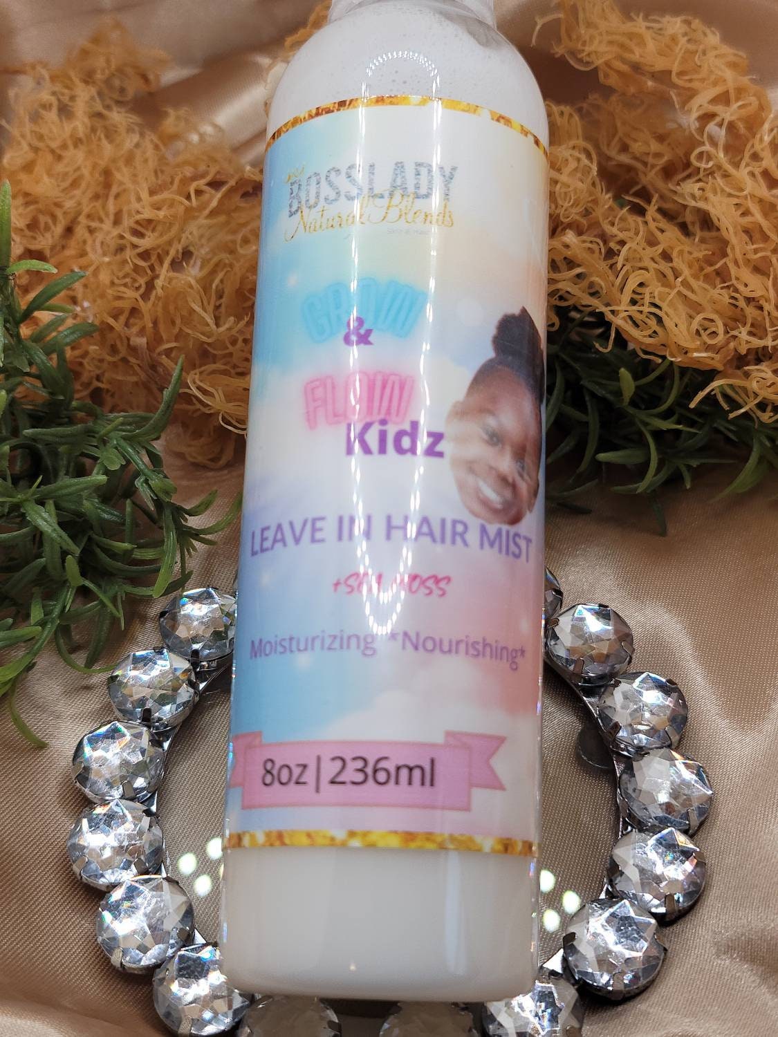 Kids natural hair care set