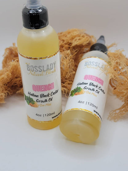 Haitian Black Castor /w Sea Moss Hair Growth oil